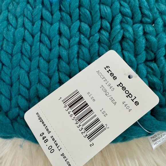 Free People Mega Pom Knit Beanie - Picture 2 of 4